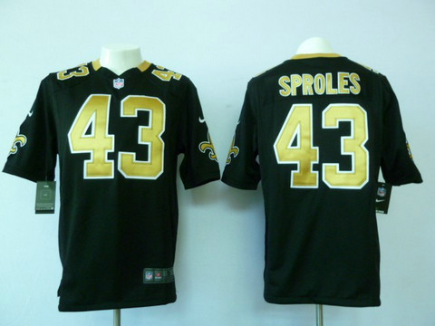 BLACK Game nfl jerseys New Orleans Saints 43 Sproles